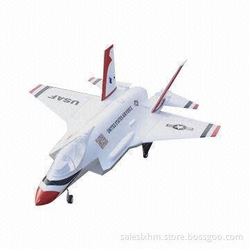 RC plane, jet plane with vector, CE-certified